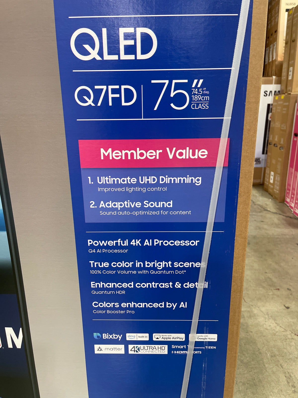 Samsung QLED 75” TV