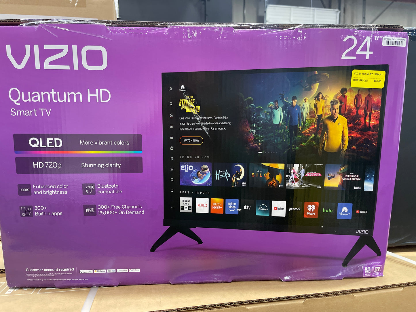 Vizio Quantum HD Smart TV 24”