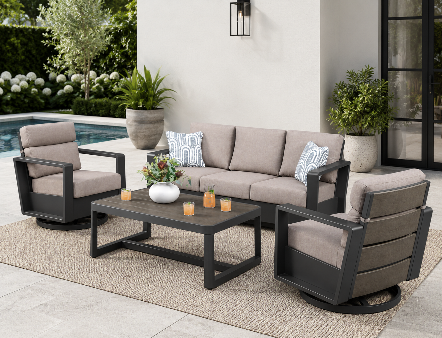 ALLEN 4PC Patio Set