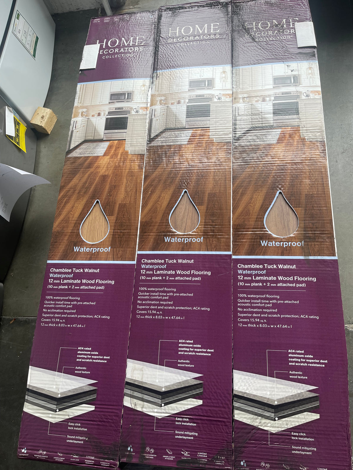 Chamber Tuxk Walnut Laminate Flooring - Home Decoration Collection