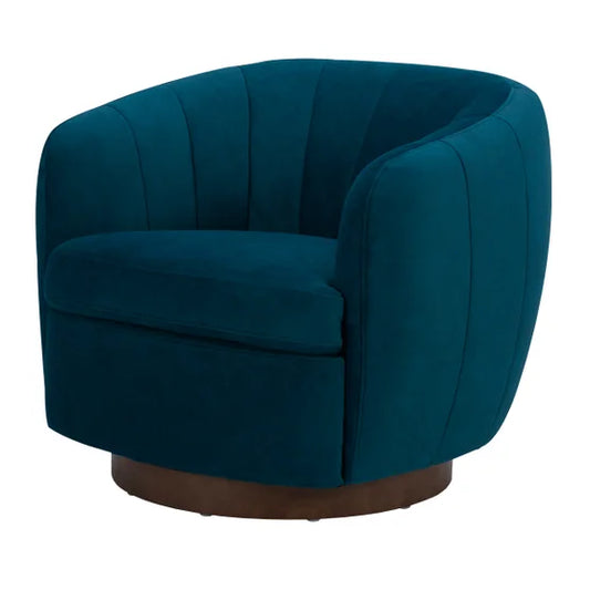 Teal Swivel Chair
