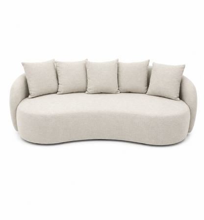 Designer Cream Sofa