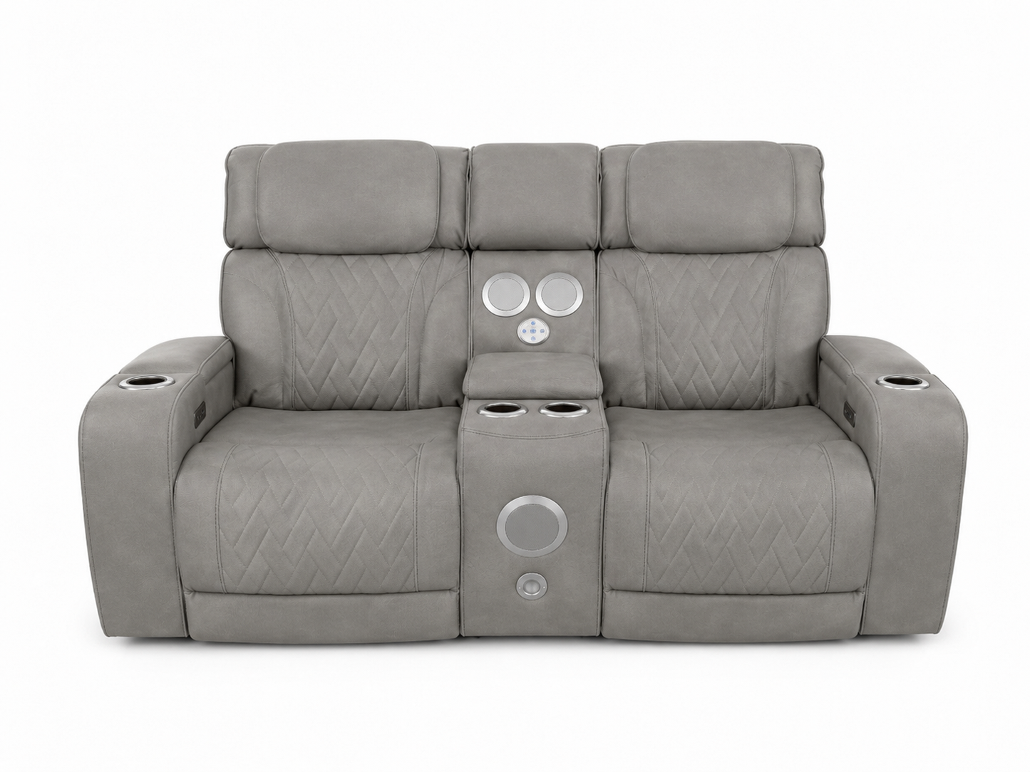Grey Love Seat