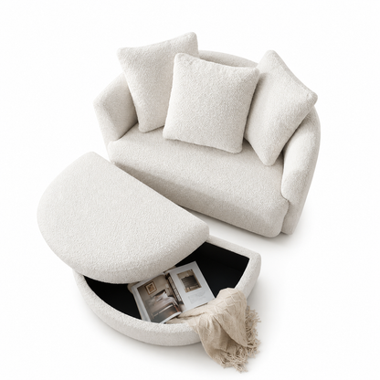 White Nook Chair