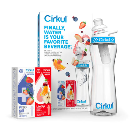 Cirkul 22 oz. Water Bottle Starter Kit