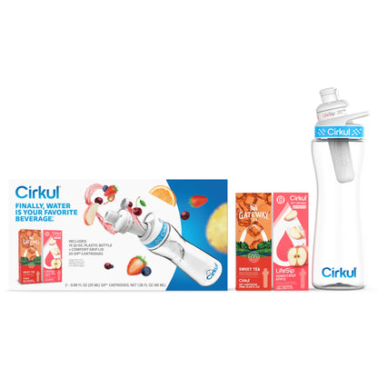 Cirkul 22 oz. Water Bottle Starter Kit