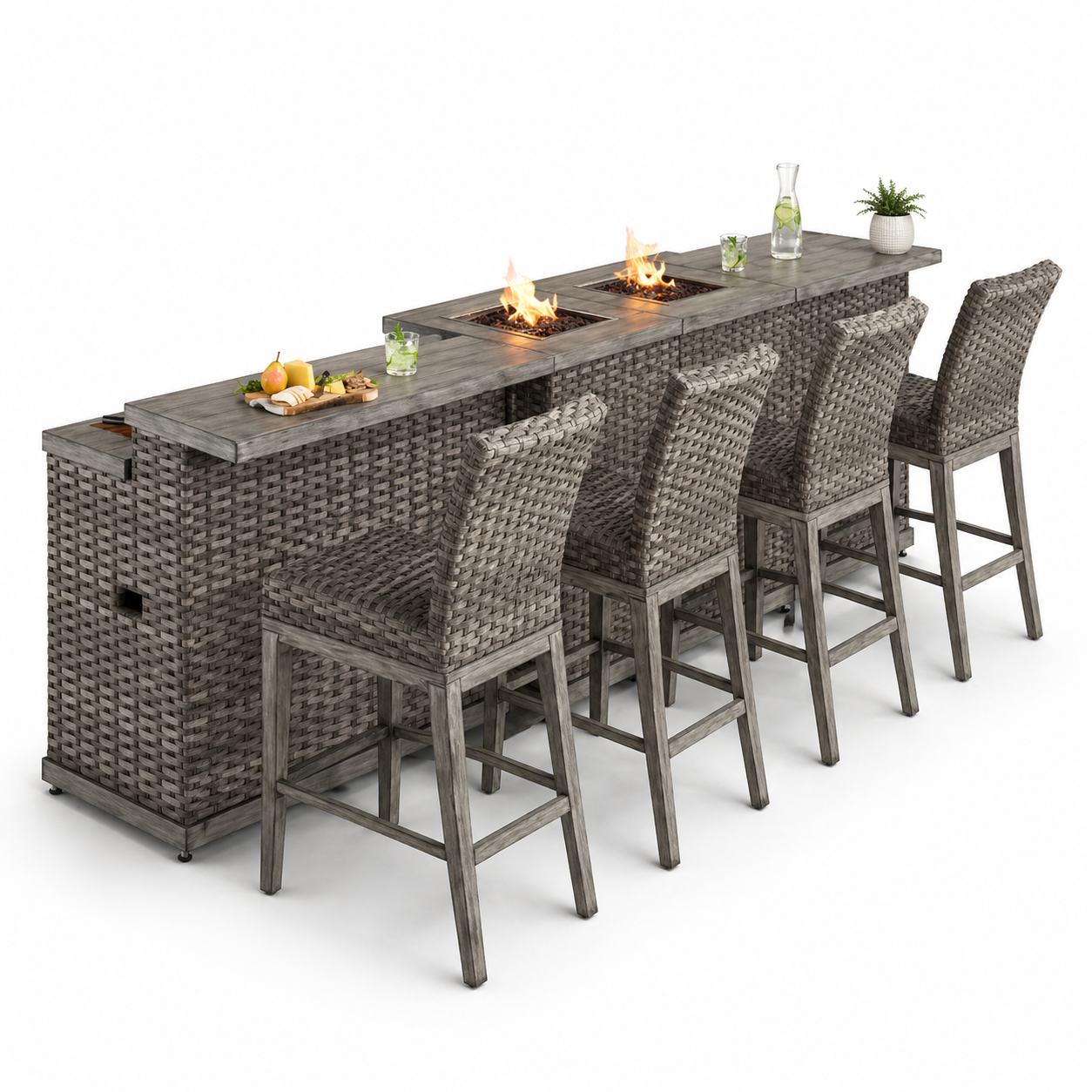 Diana 8-Piece Outdoor Seating Set