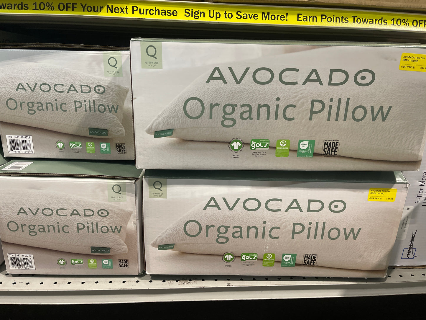 Avacado Organic Pillow
