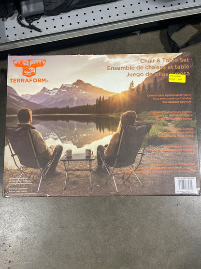TerraForm Chair & Table Set