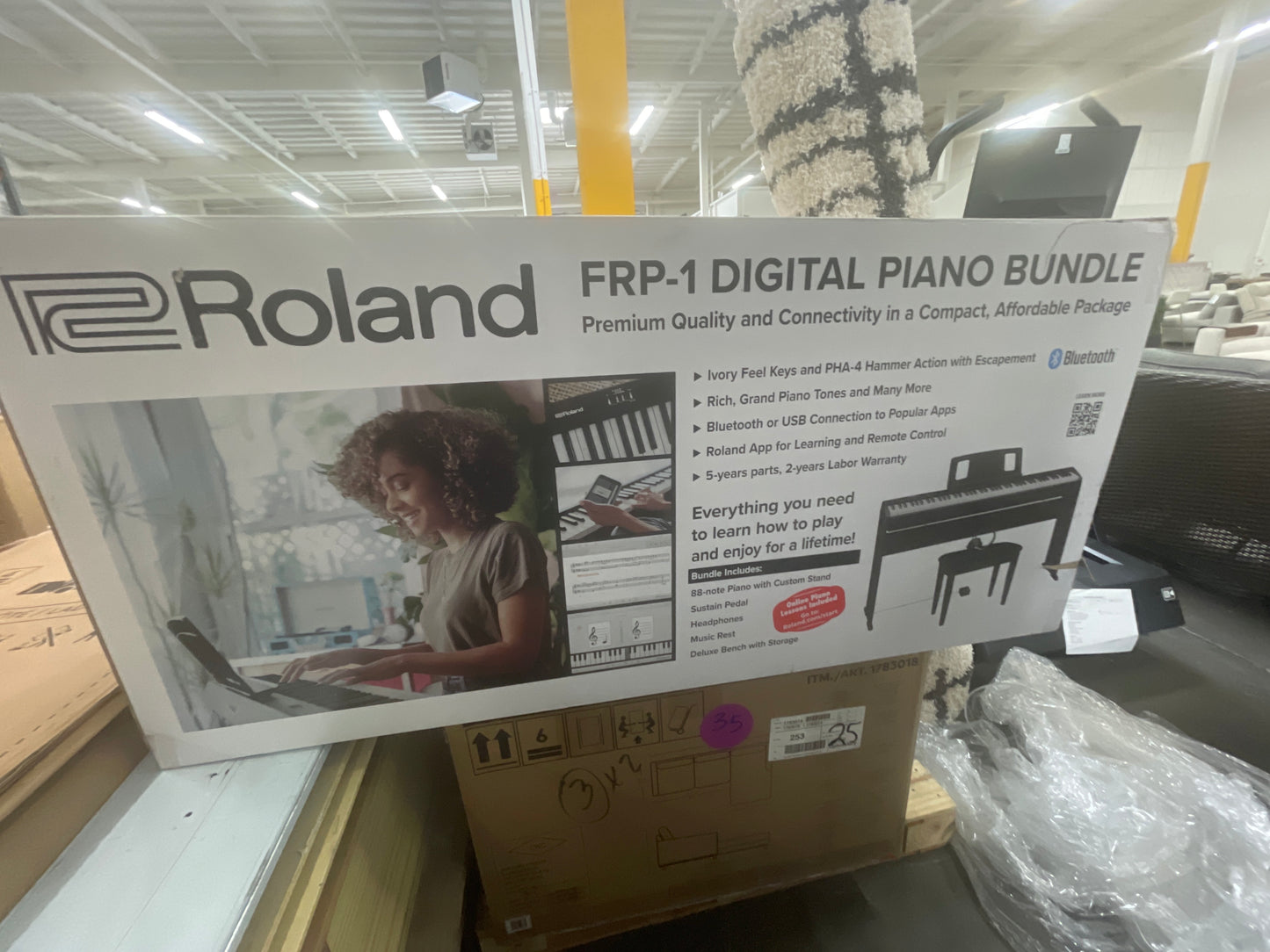 Roland FRP-1 Digital Piano Bundle