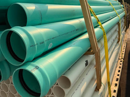 Green Gasketed Sewer Pipe
