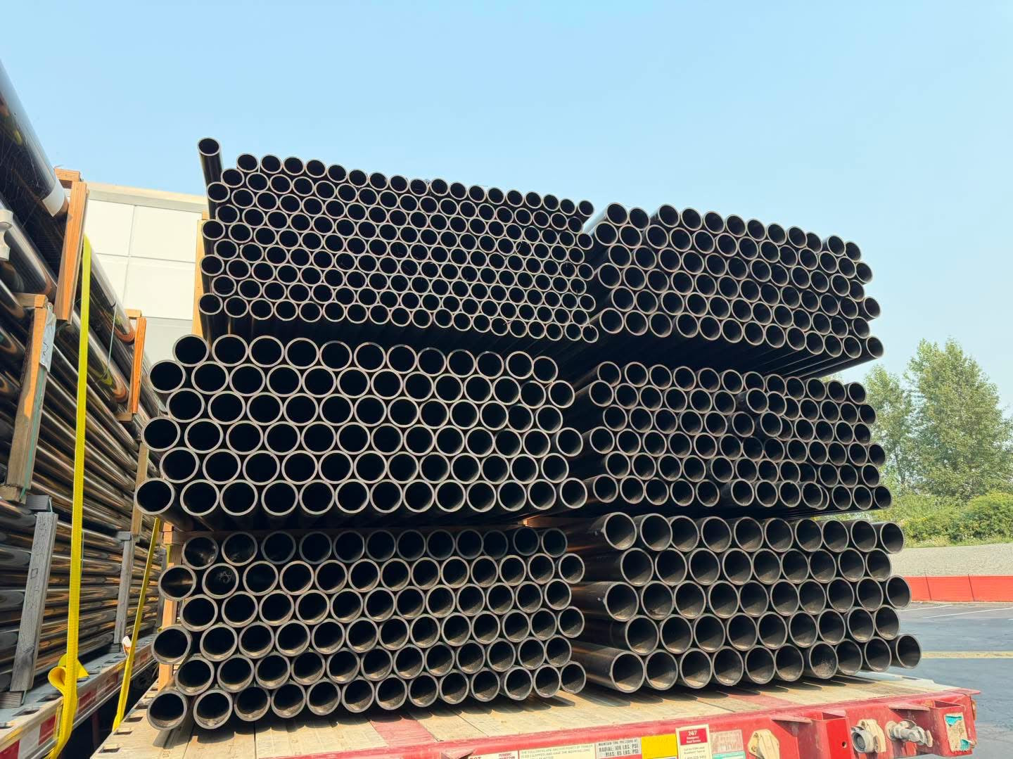 Black ABS DWV Cellular Core Pipes