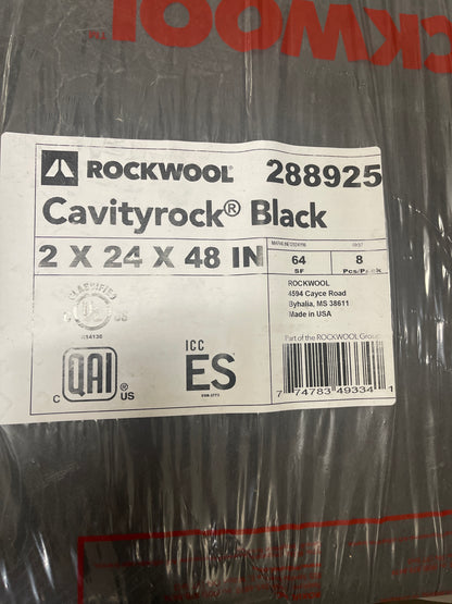 Cavityrock Black 2 x 24 x 48