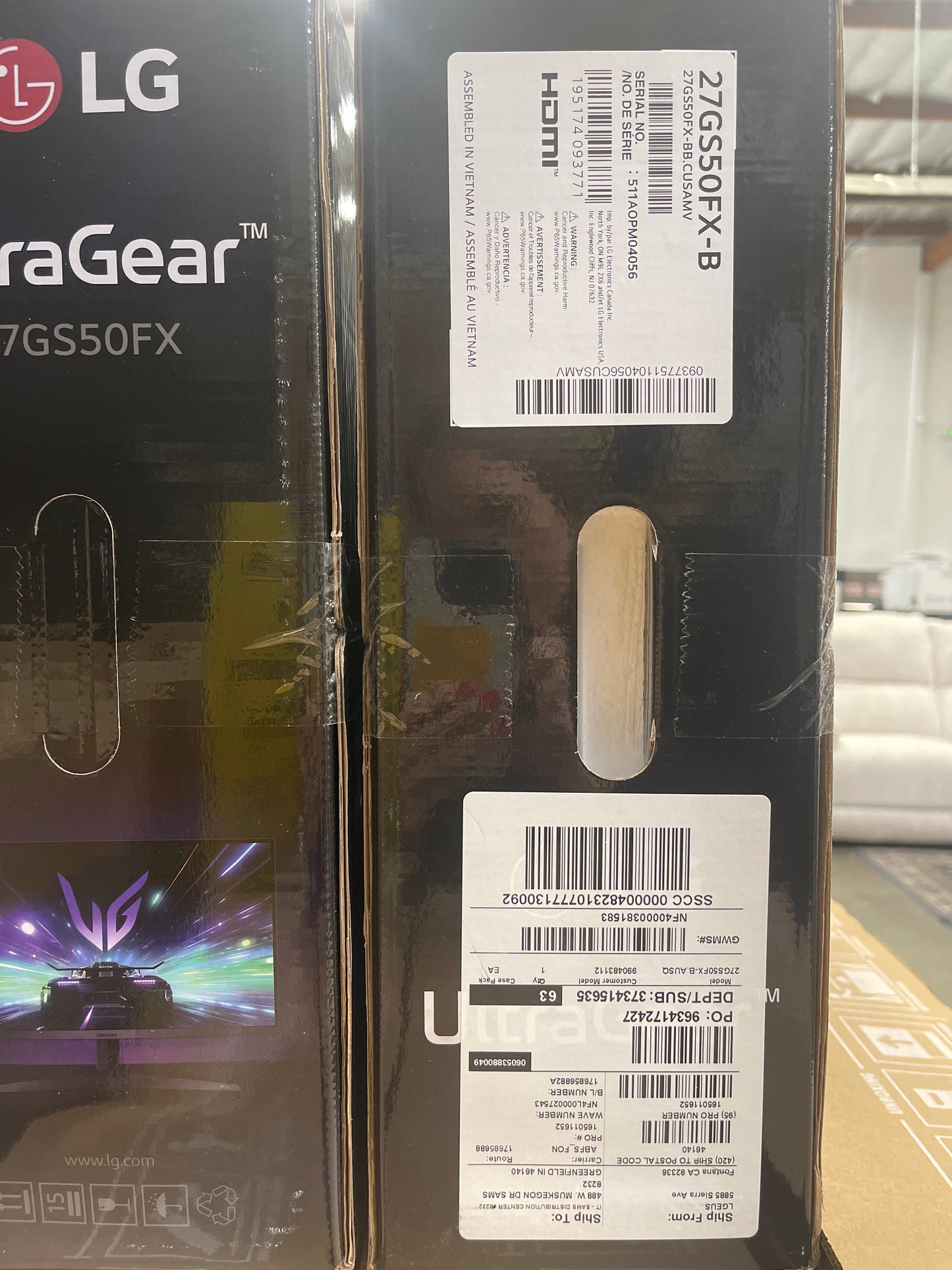 LG UltraGear 27GS50FX