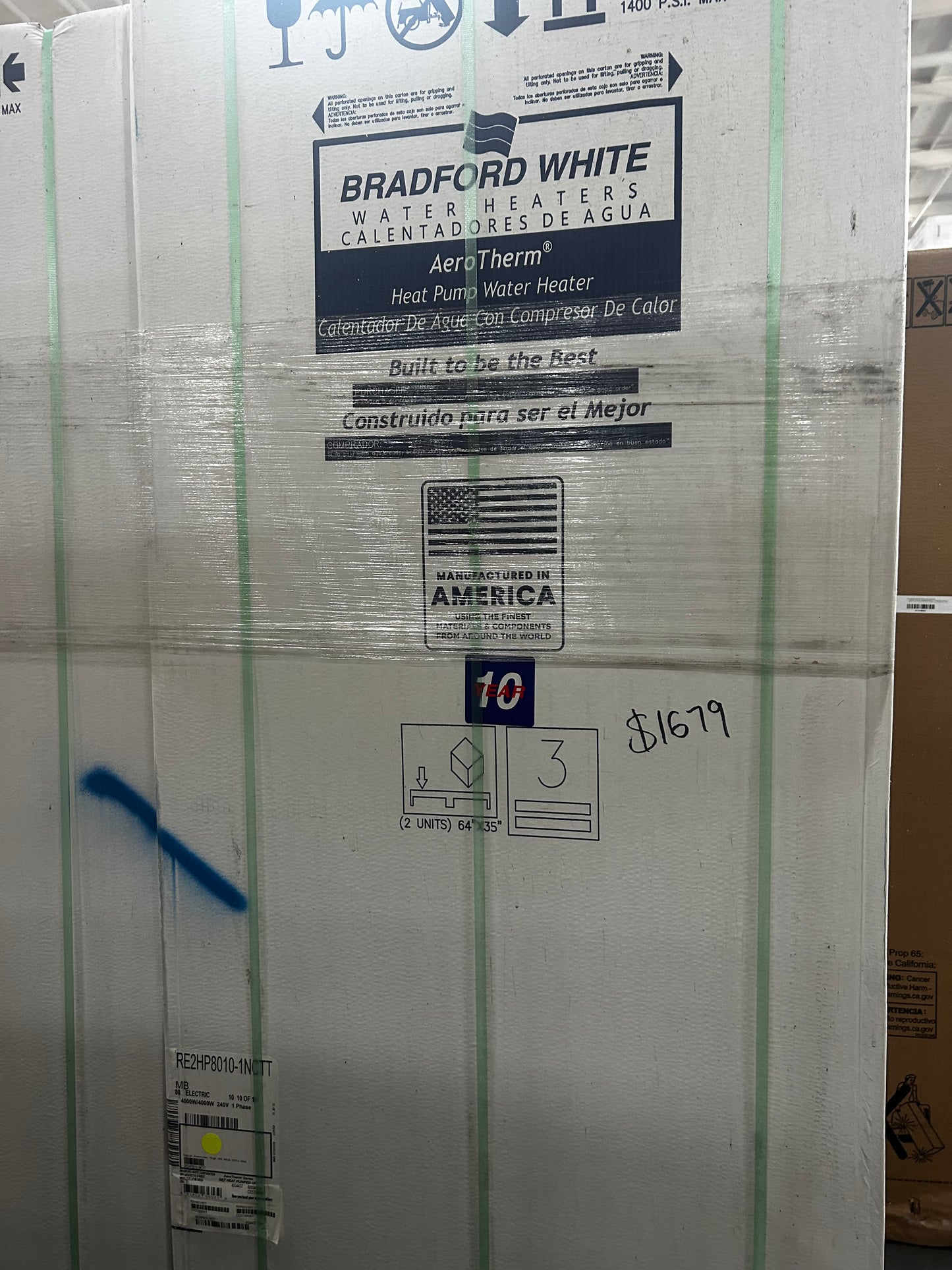 80 Gallon Electric Bradford White
