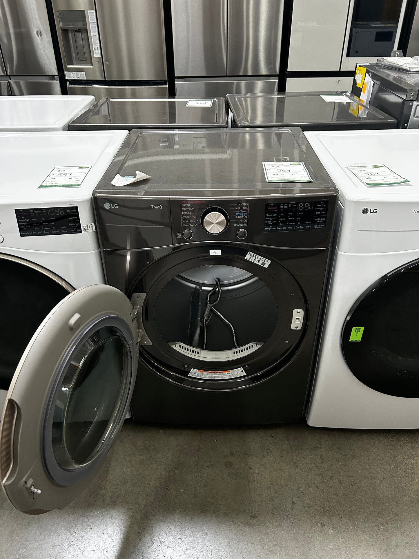LG ThinQ 7.4CF Gas Dryer