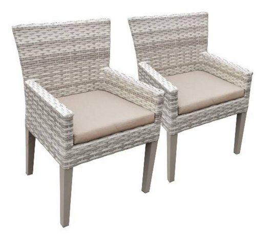 TK Classics Outdoor Dining Chair – Sail White