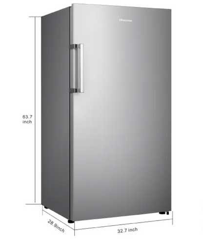 Hisense 17 Cu. Ft. Garage Ready Frost-Free Convertible Upright Freezer