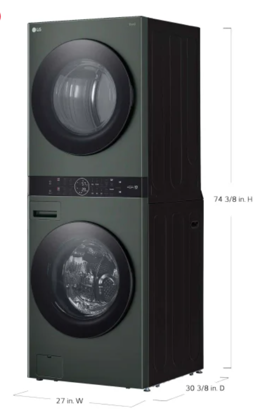 LG WashTower™ Single Unit Electric Laundry Center