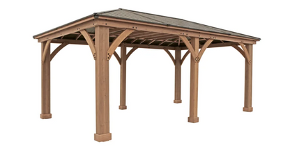Yardistry 12' x 20' Gazebo with Aluminum Roof