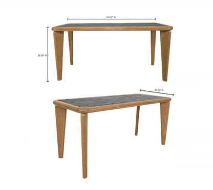 Loden Dining Table – Solid Oak Modern Dining Table