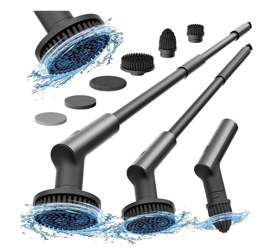 HOTO Cordless Electric Spin Scrubber
