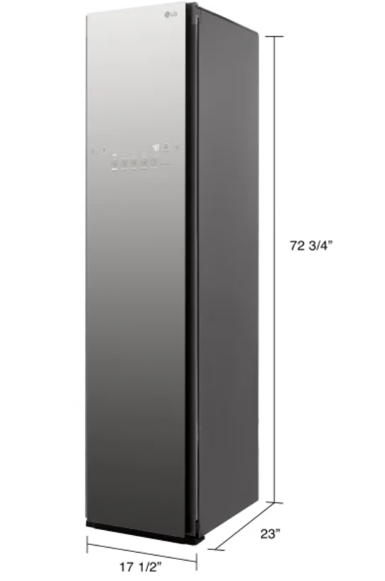 LG Styler Smart Wi-Fi Enabled Steam Closet with TrueSteam® Technology
