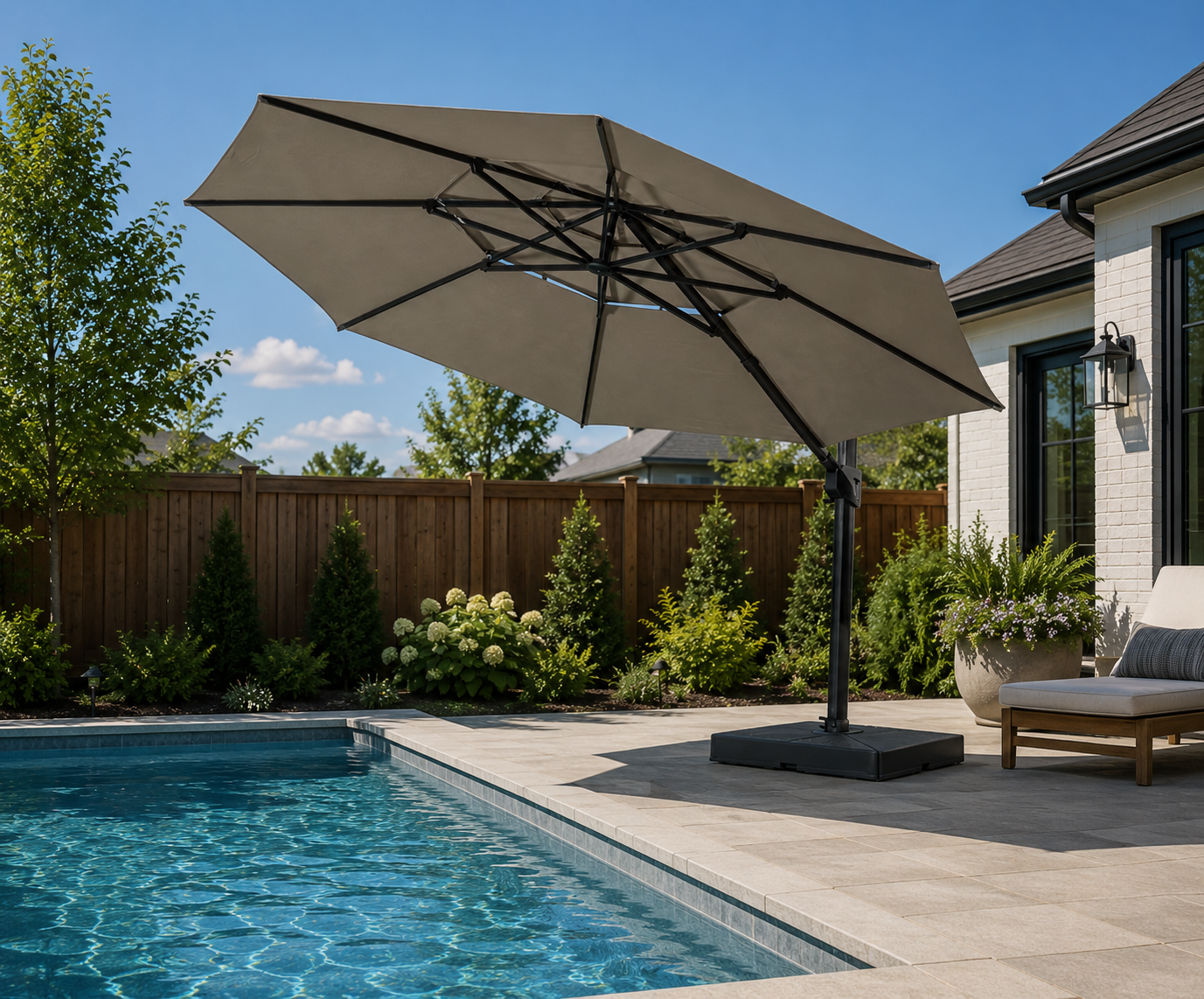 Premium 13’ Cantilever Patio Umbrella