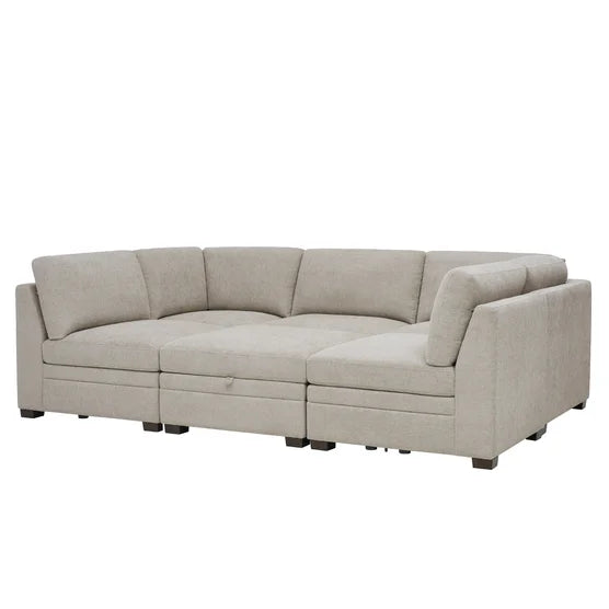 6 pc Modular Sectional