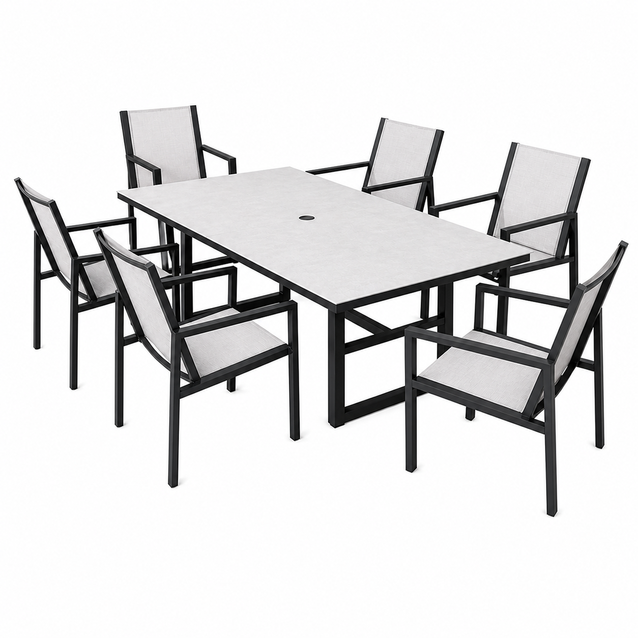 Serenity 7-Piece Outdoor Dining Set