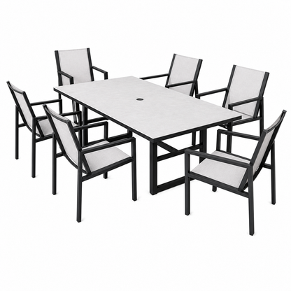 Serenity 7-Piece Outdoor Dining Set