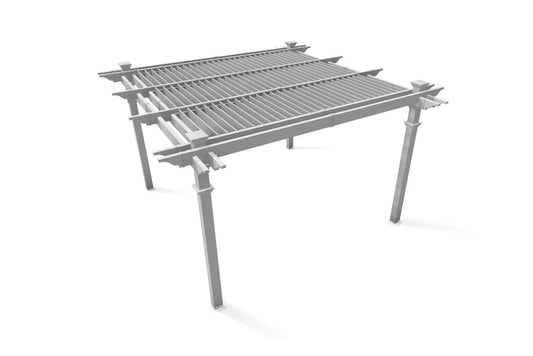 12' x 12' Vinyl Louvered Pergola