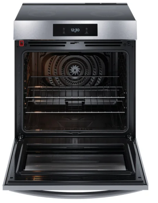 Frigidaire Gallery 30” Slide-In Induction Range with Air Fry & Air Sous Vide – Stainless Steel (Open Box)