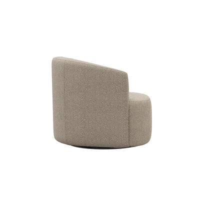 Bouclé Swivel Accent Chair