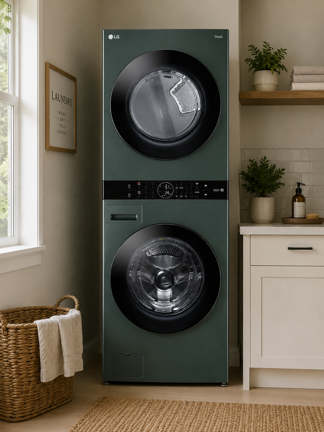 LG WashTower™ Single Unit Electric Laundry Center