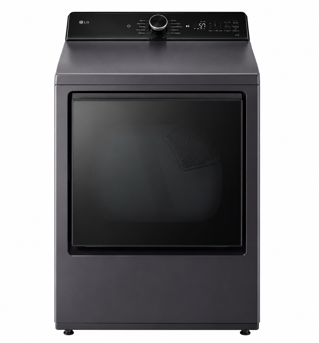 LG 7.3 Cu. Ft. Smart Rear Control Electric Dryer with Built-In Intelligence