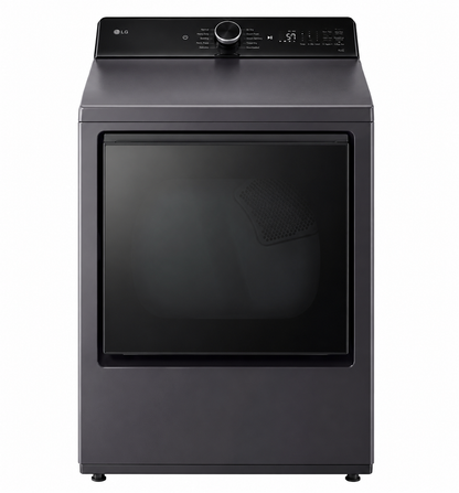 LG 7.3 Cu. Ft. Smart Rear Control Electric Dryer with Built-In Intelligence