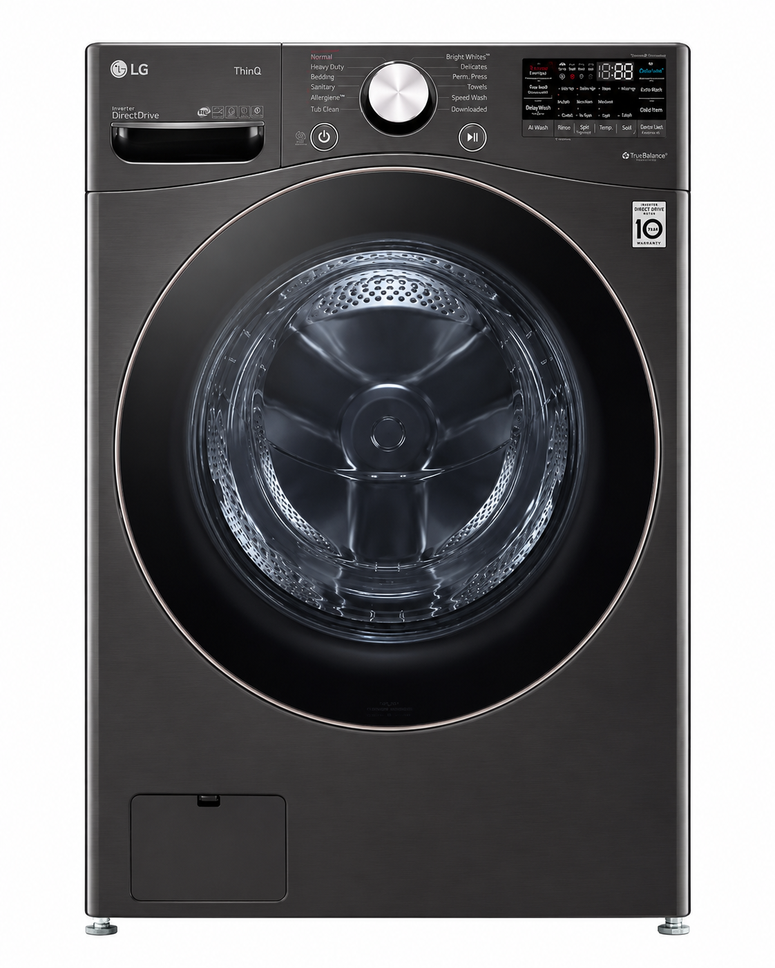 LG 4.5 Cu. Ft. Ultra Large Capacity Smart Front Load Washer with TurboWash™ 360°