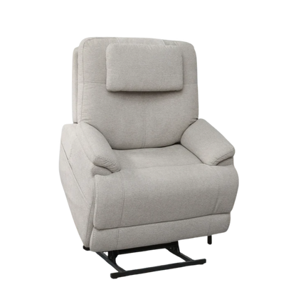 Flexsteel Model 1 Power Lift Sleep Chair – Light Gray