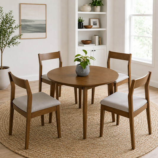 Rayven Dining Table & 4 Chairs