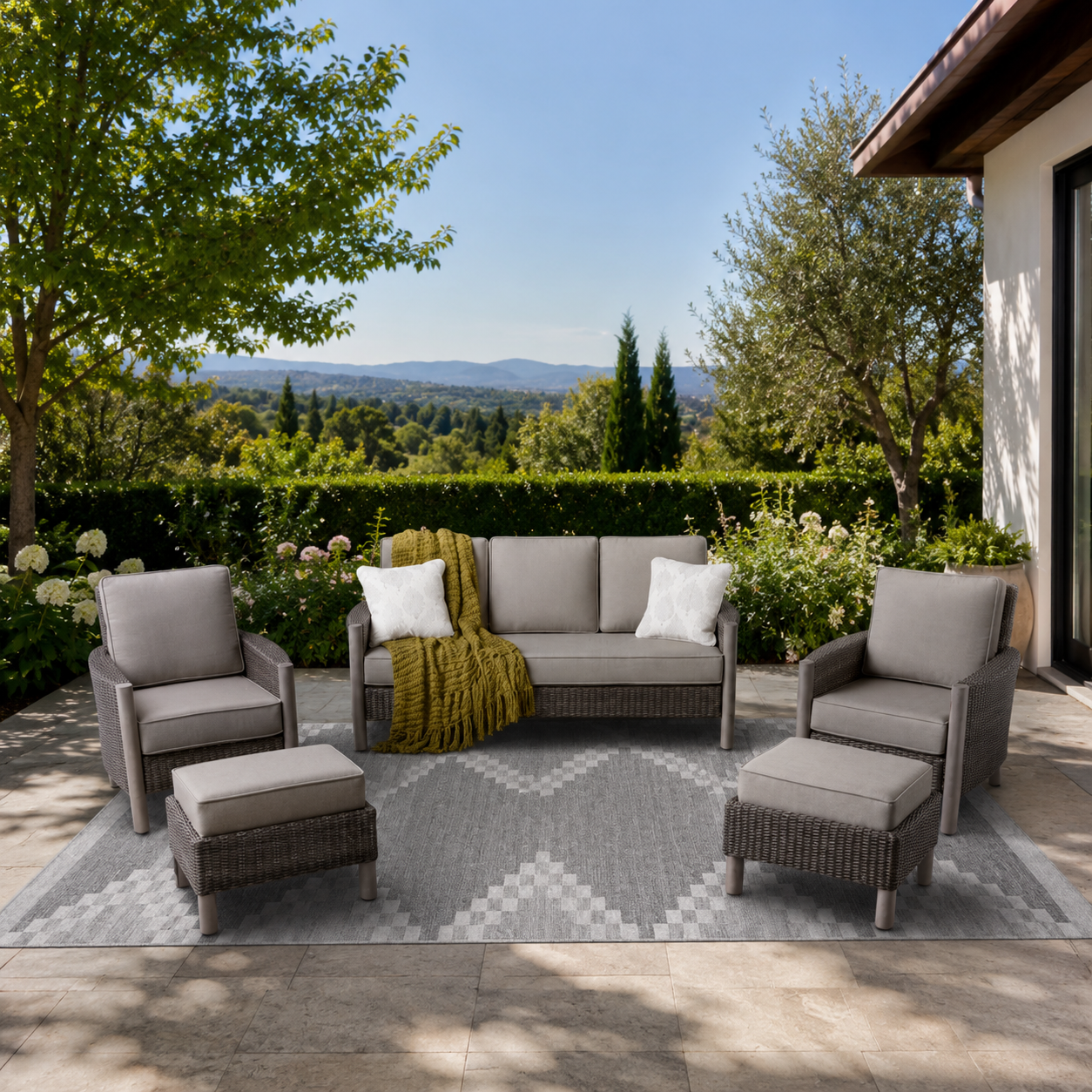 Agio Parkfield Outdoor Deep Seating Set
