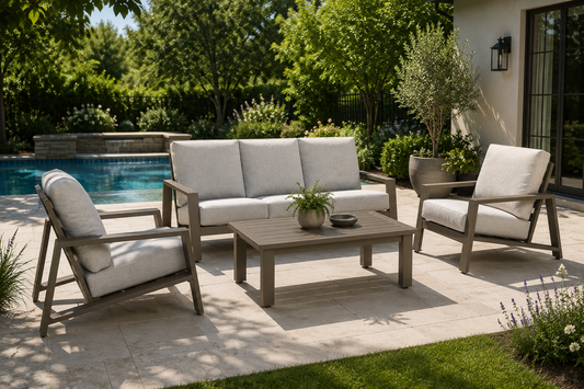 Henredon Arlow 4-Piece Outdoor Patio Seating Set