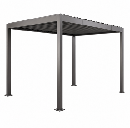 SunVilla Stratus 10' x 13' Motorized Pergola with LED Lighting