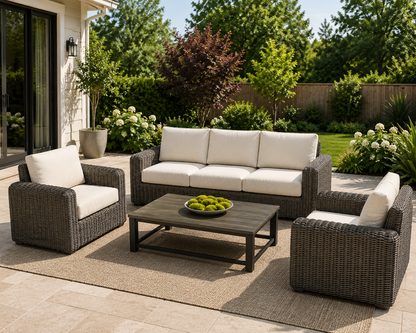 Veranda Classics Salina 4-Piece Outdoor Patio Seating Set