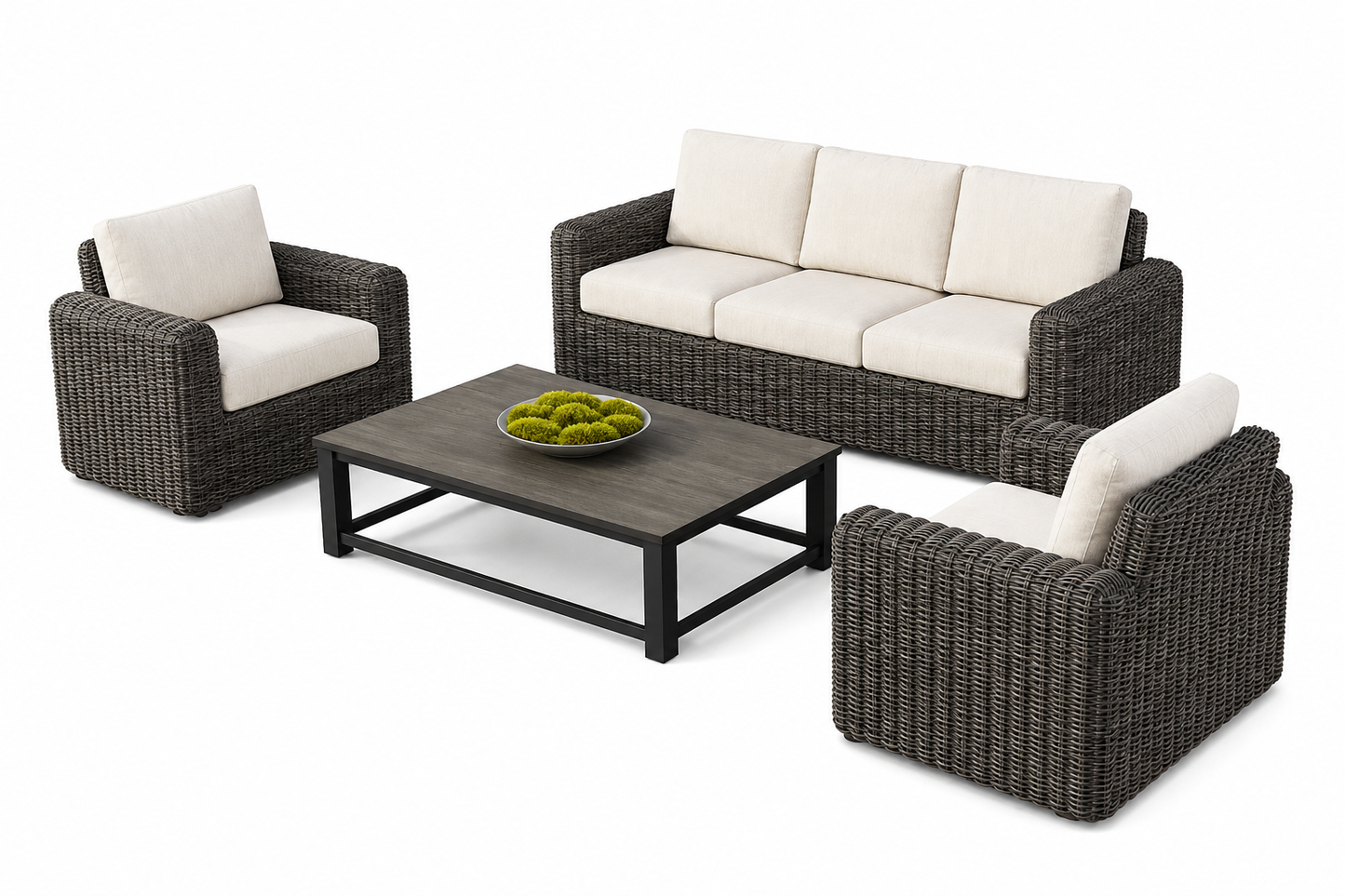 Veranda Classics Salina 4-Piece Outdoor Patio Seating Set