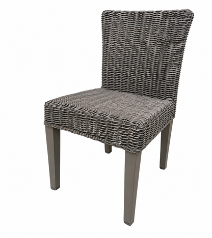 TK Classics Outdoor Patio Ottoman/Table – Wheat Polyrattan