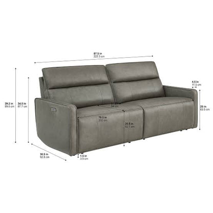 Reclining Sofa Grey