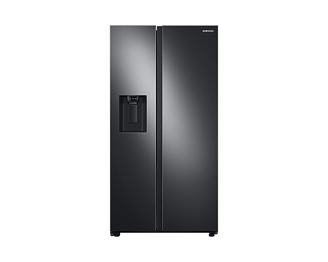 Samsung 27.4 Cu. Ft. Side-by-Side Refrigerator – Fingerprint Resistant Black Stainless Steel