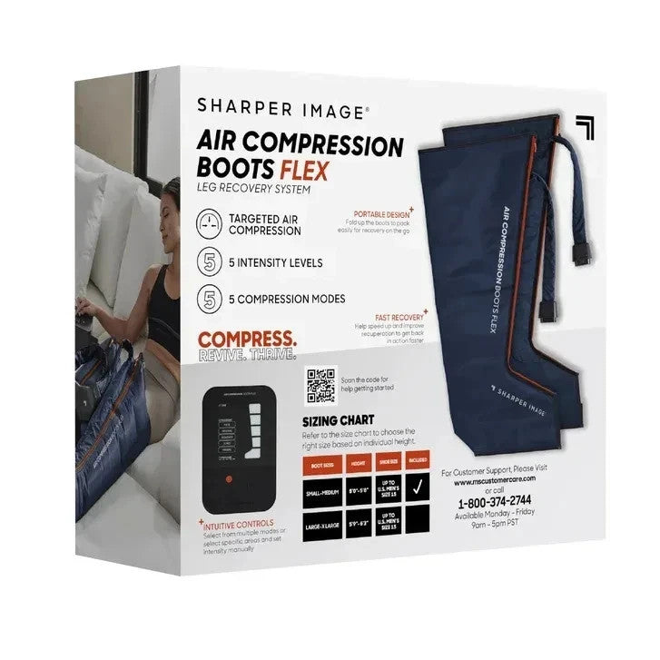 Sharper Image Air Compression Leg & Foot Massager